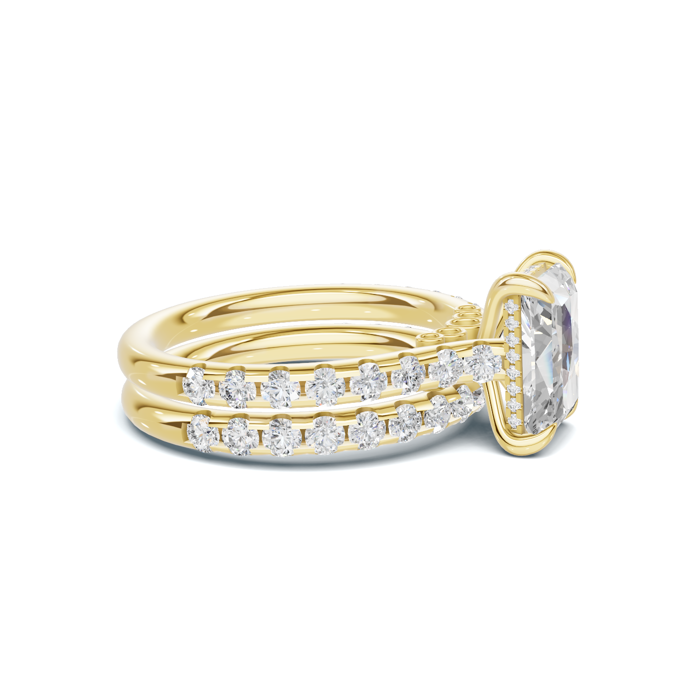 Brilliant Stackable Band Ring