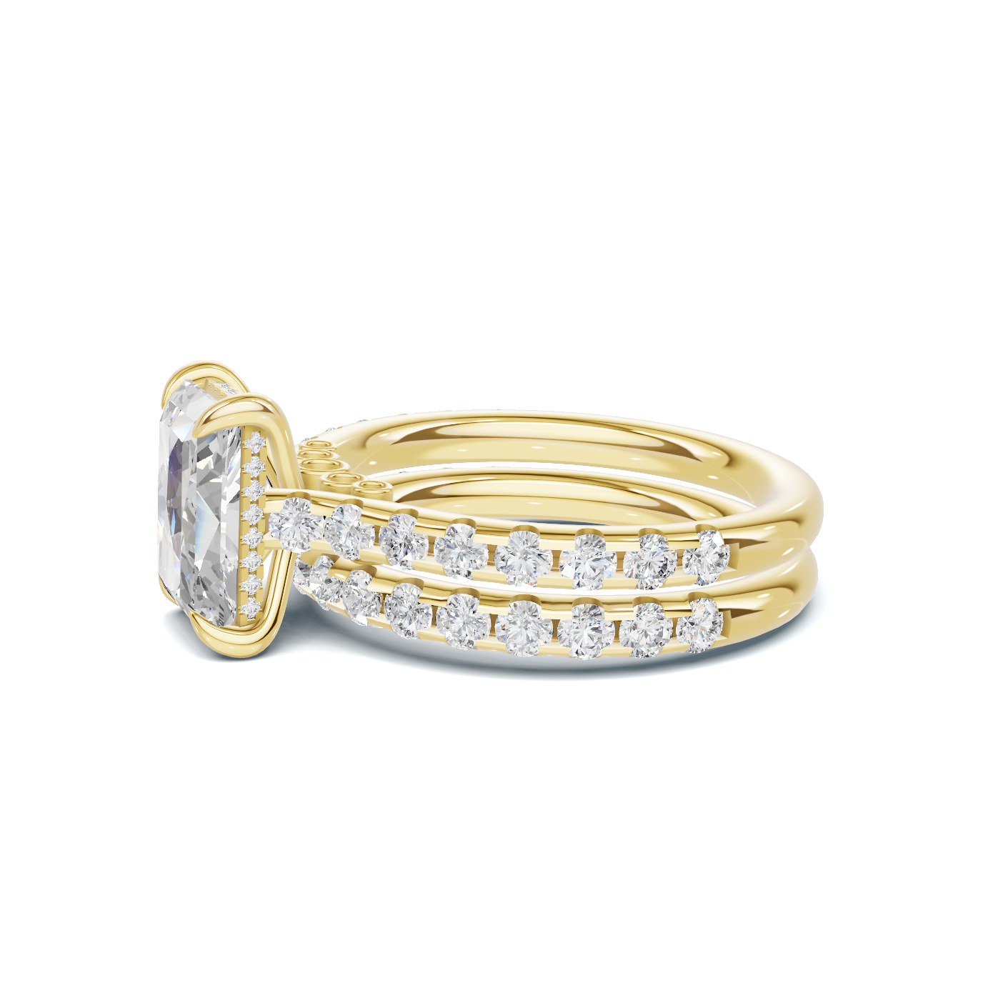 Brilliant Stackable Band Ring