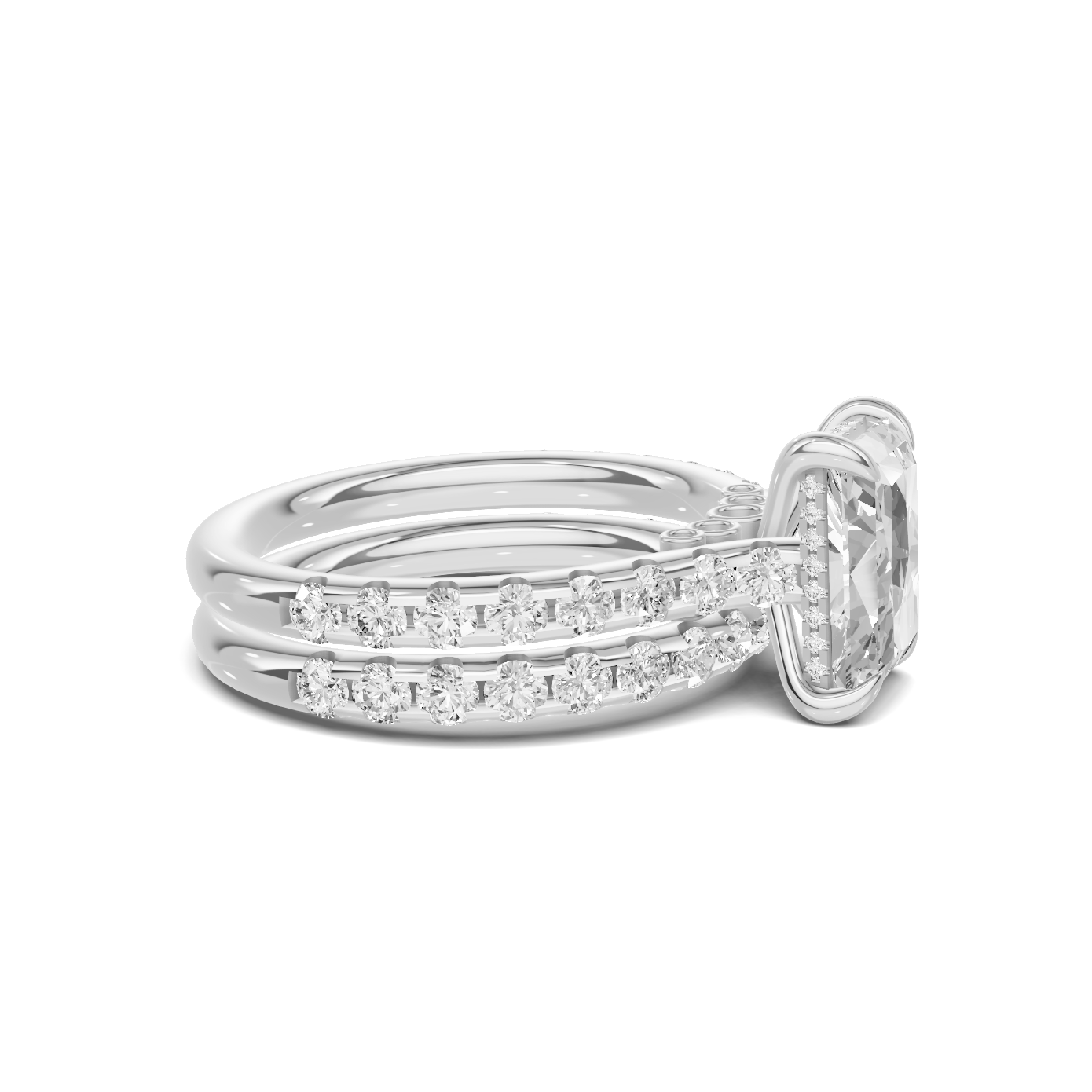 Brilliant Stackable Band Ring