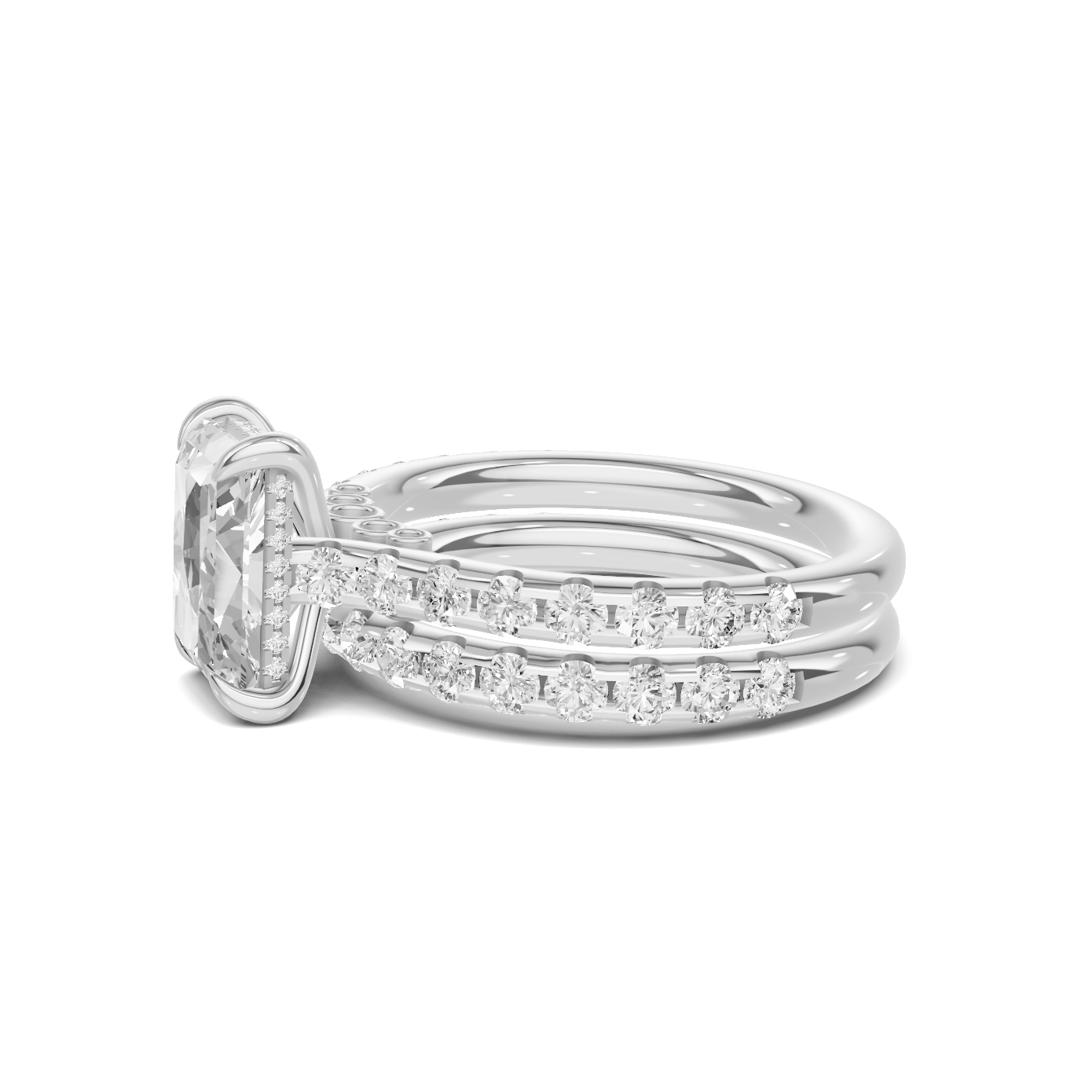 Brilliant Stackable Band Ring
