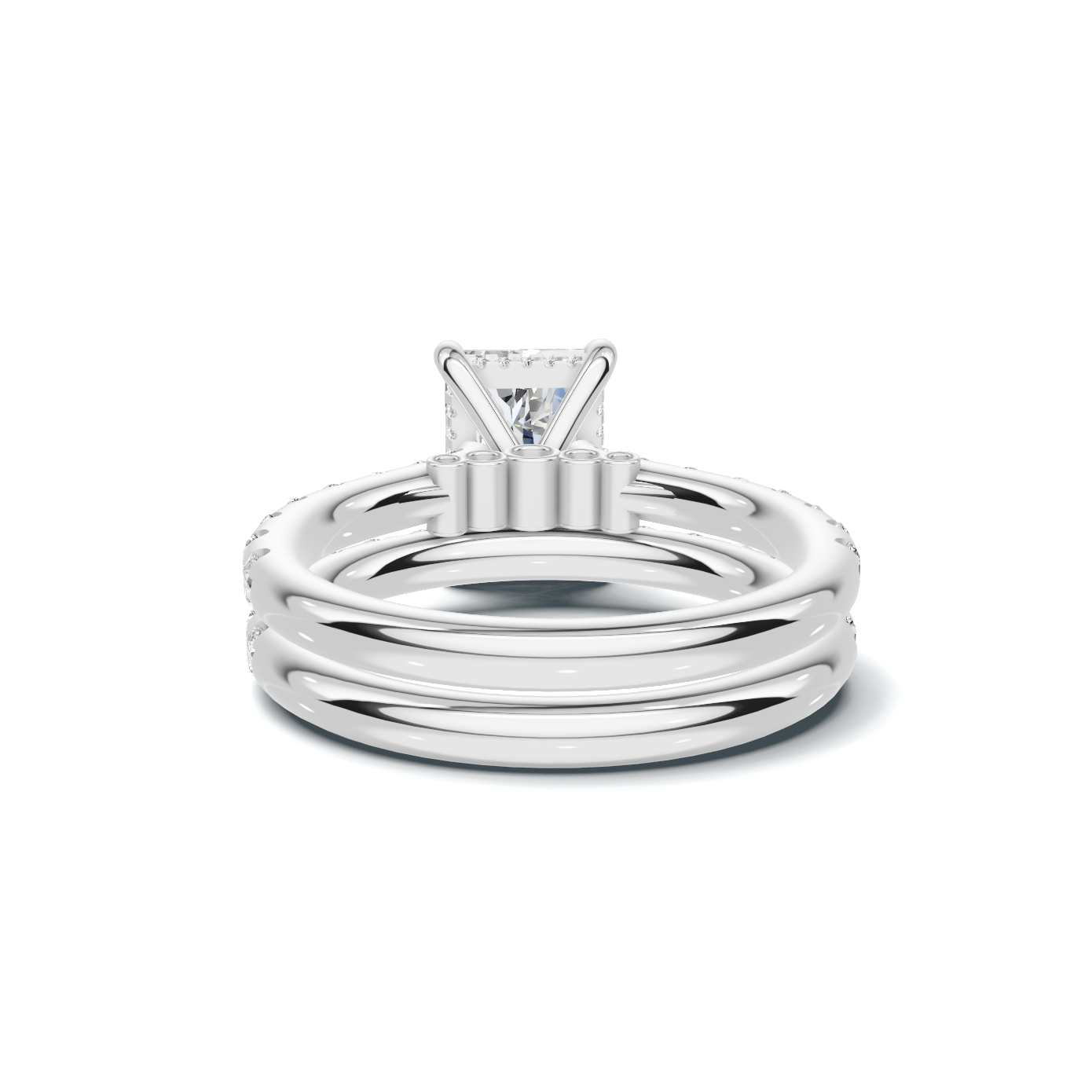 Brilliant Stackable Band Ring