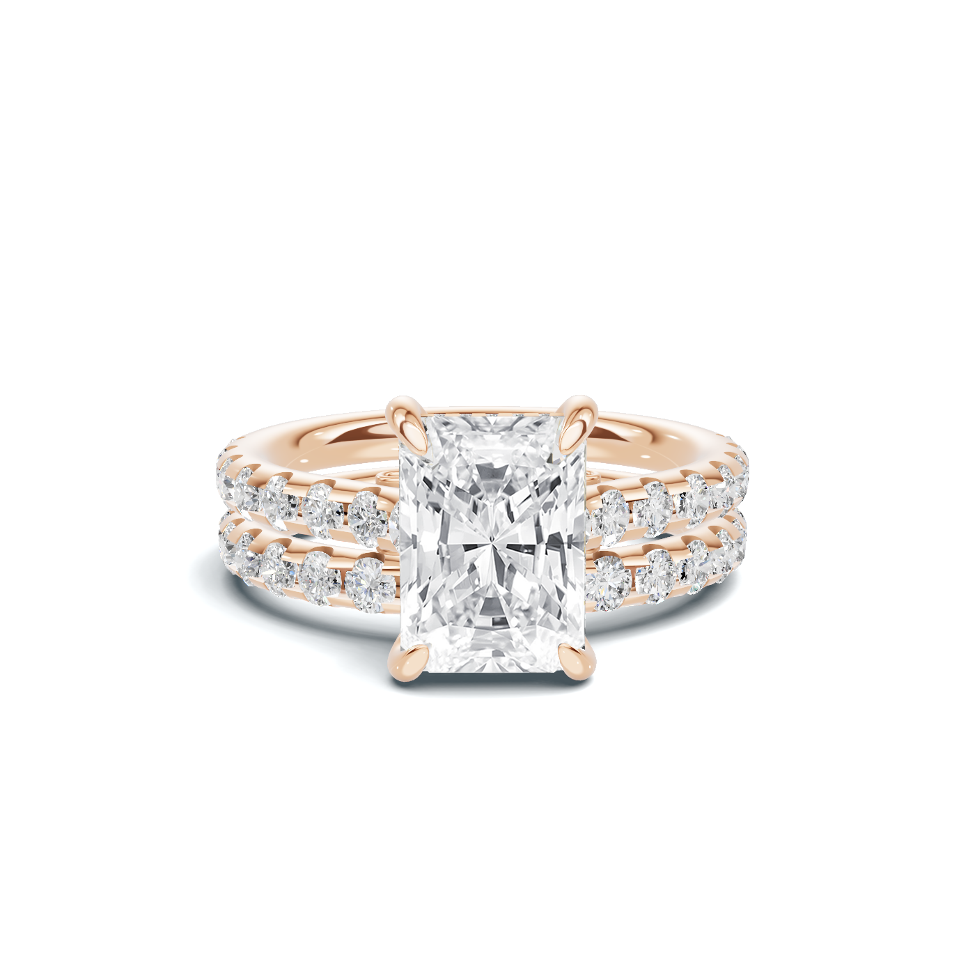 Brilliant Stackable Band Ring