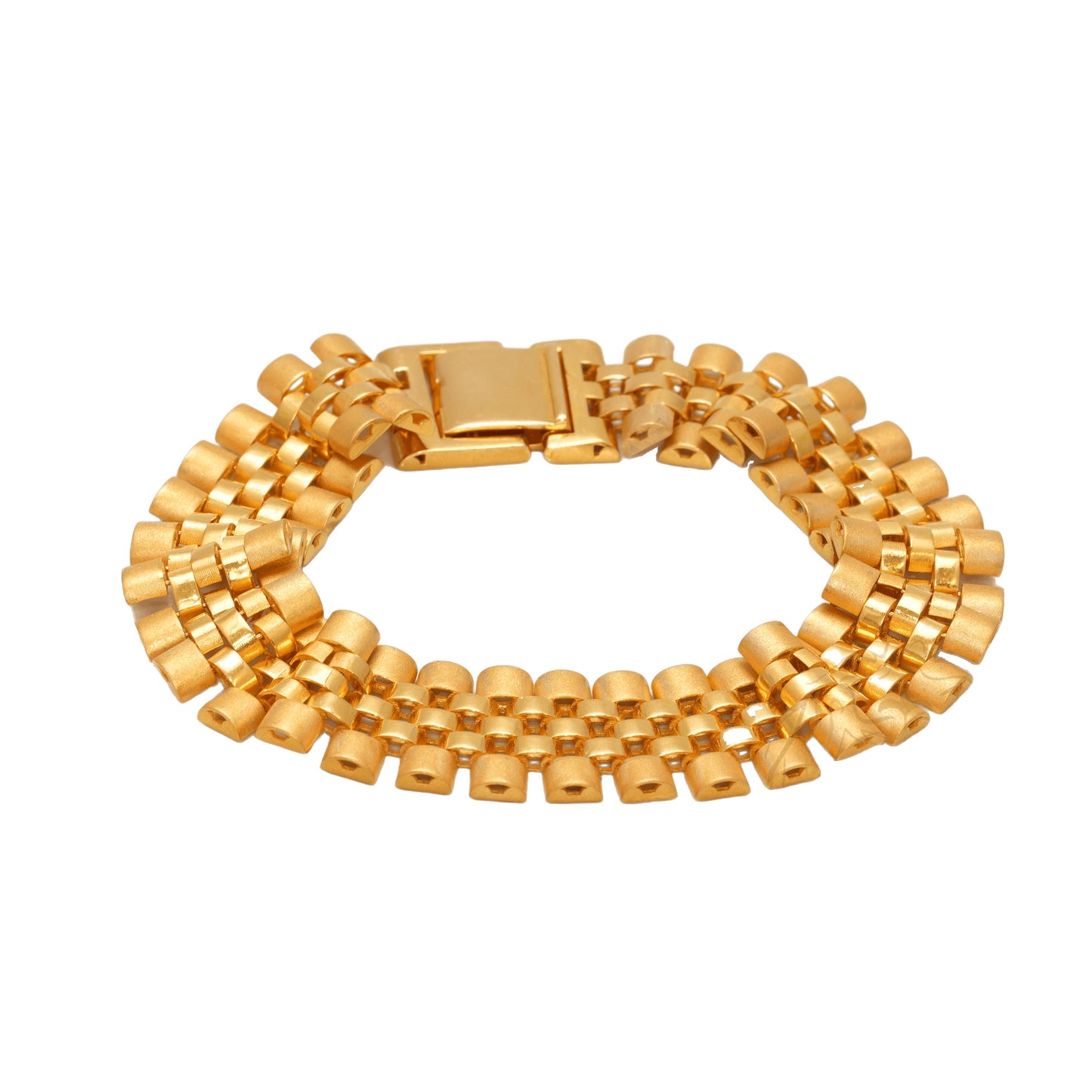 22K Yellow Gold Jubilee 15mm 8.25" Bracelet