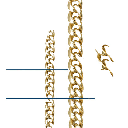 10K Yellow Gold Cuban Link 6mm Bracelet