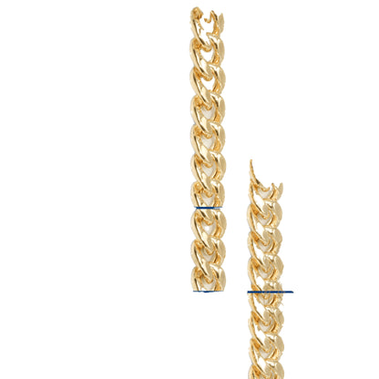 10K Yellow Gold Cuban Link 6.2mm Bracelet