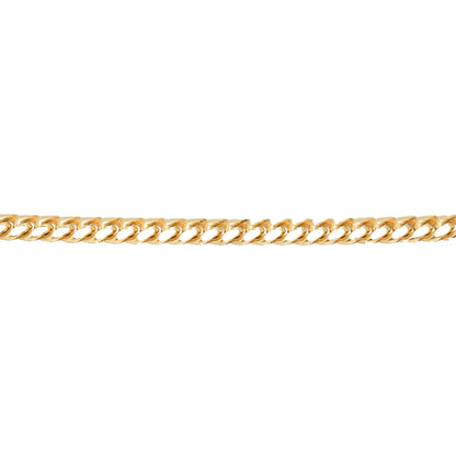 10K Yellow Gold Cuban Link Solid 5.7mm Bracelet