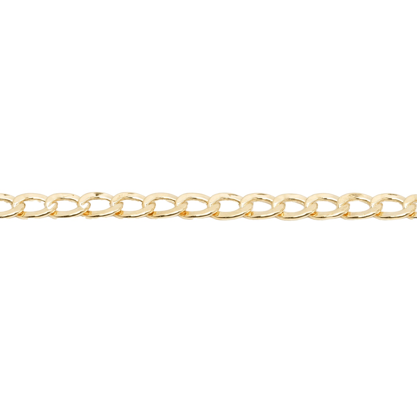 10K Yellow Gold Curb 4.9mm Bracelet