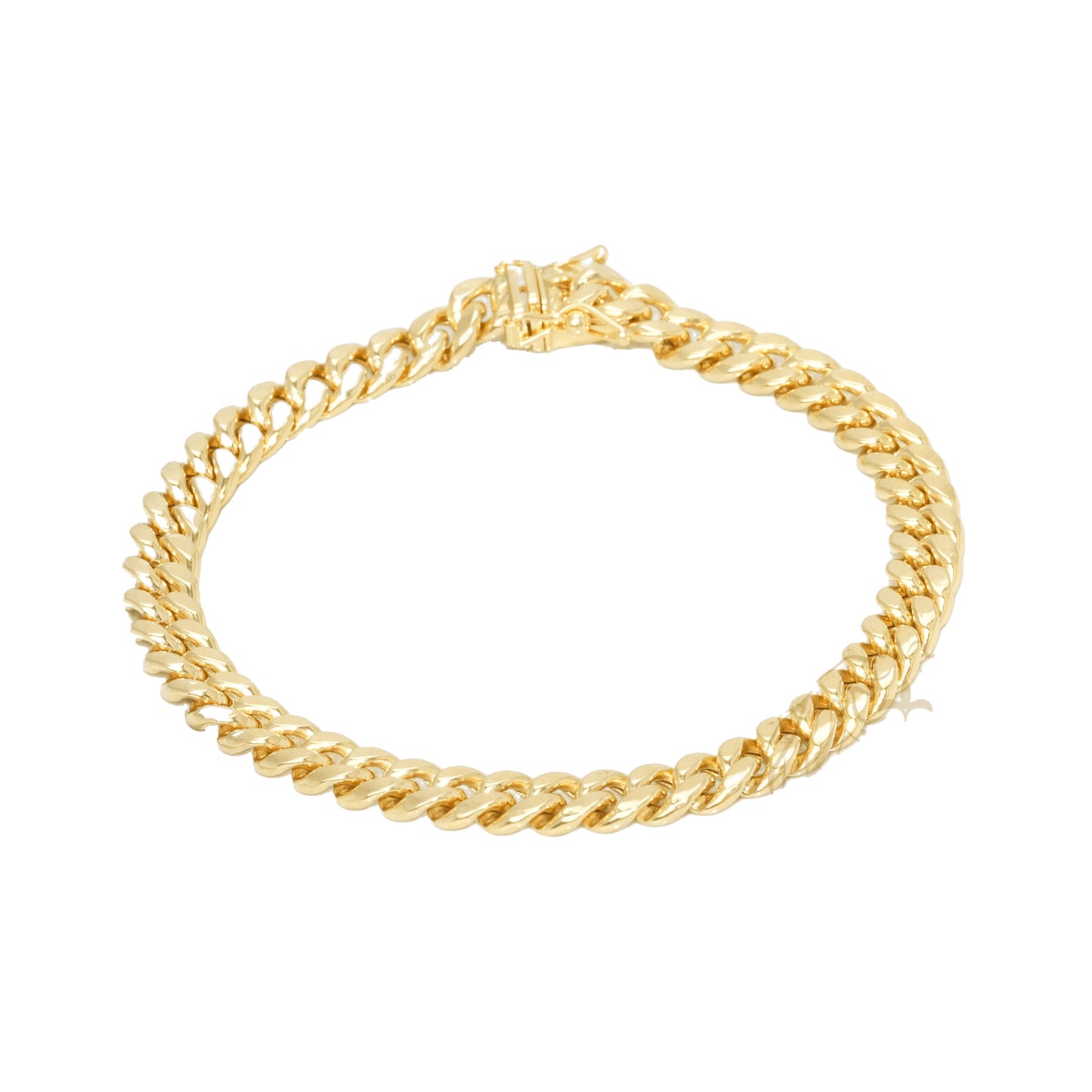 10K Yellow Gold Cuban Link 5.9mm Bracelet