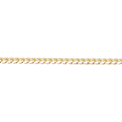 10K Yellow Gold Cuban Link Solid 3.85mm Bracelet