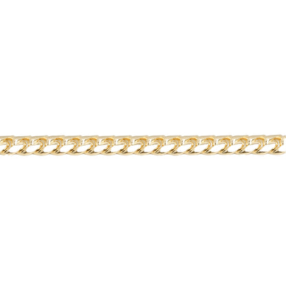 10K Yellow Gold Cuban Link Solid 5mm Bracelet