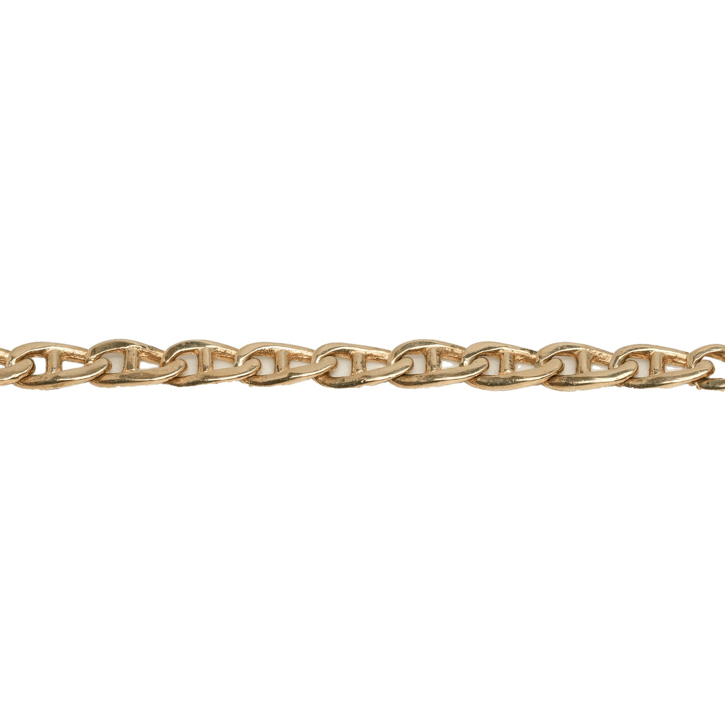 10K Yellow Gold Mariner 4mm Bracelet