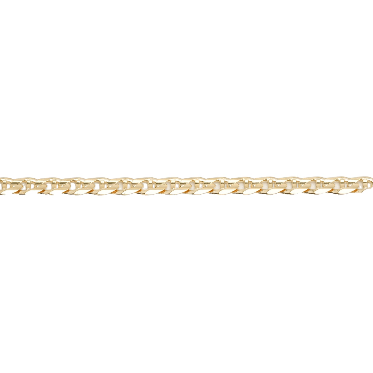 10K Yellow Gold Mariner 3.5mm Bracelet