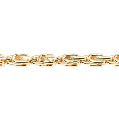10K Yellow Gold Byzantine 4.7mm Bracelet