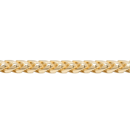 10K Yellow Gold Franco Solid 6mm Bracelet