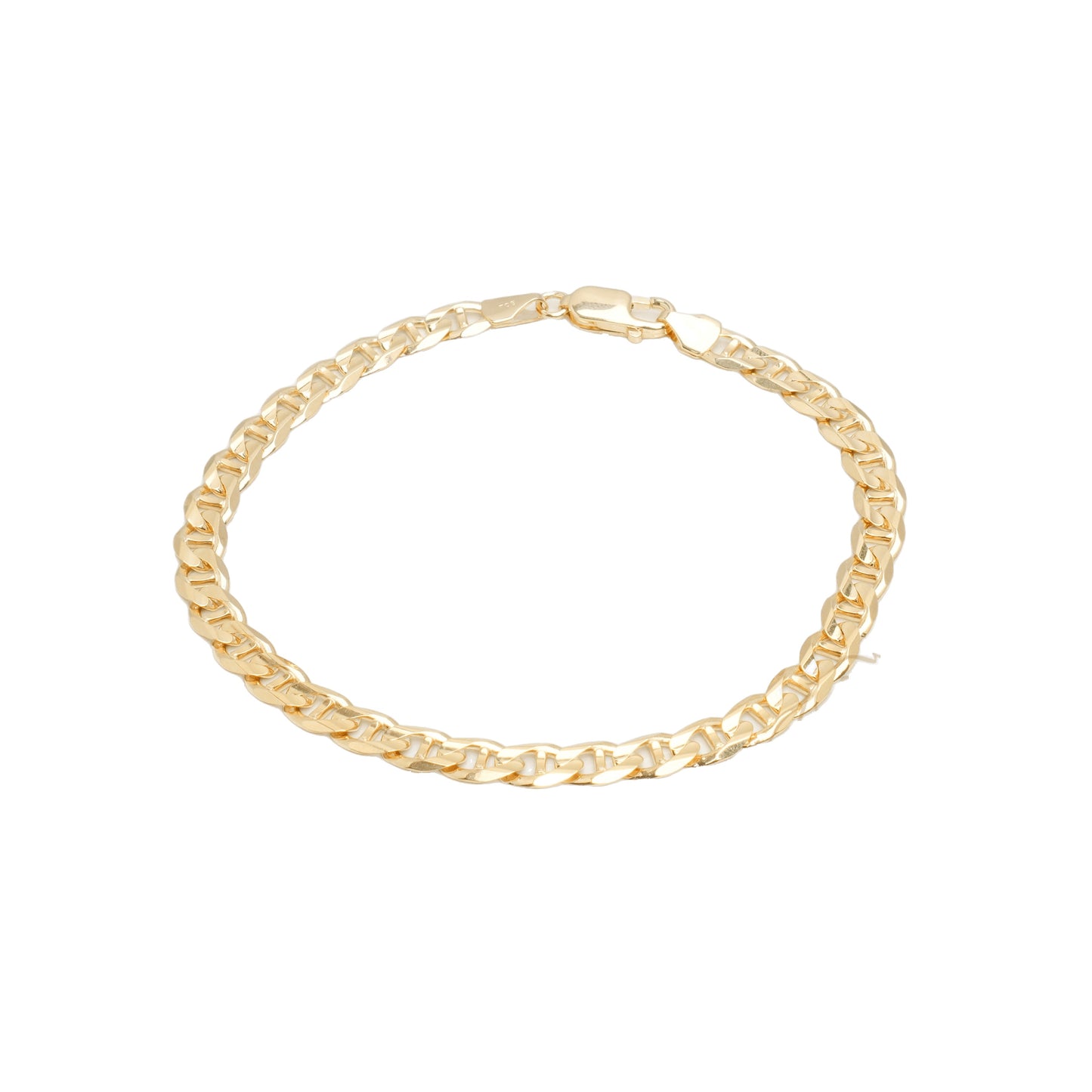 10K Yellow Gold Mariner 5.5mm Bracelet