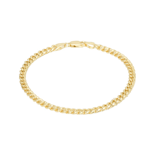 10K Yellow Gold Cuban Link 5.4mm Bracelet