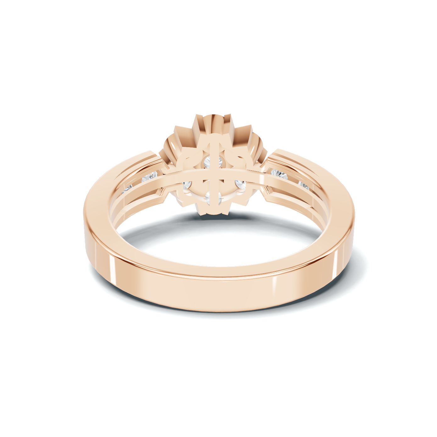 Cluster Floral Statement Ring