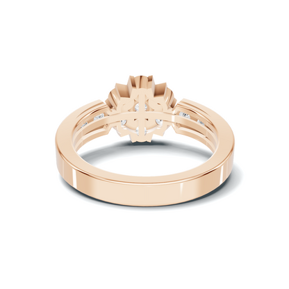 Cluster Floral Statement Ring
