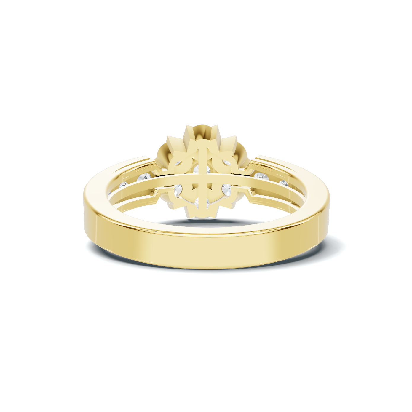 Cluster Floral Statement Ring