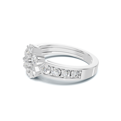 Cluster Floral Statement Ring