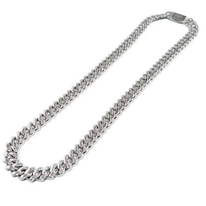 Moissanite Miami Cuban Link Prong Chains Iced 925 Sterling Silver