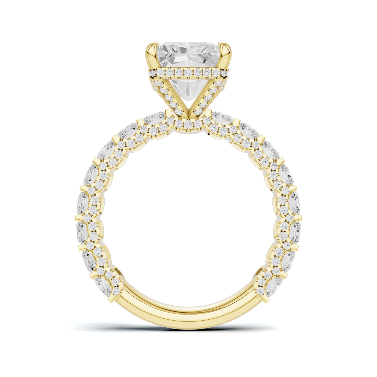 Cut Eternity Ring