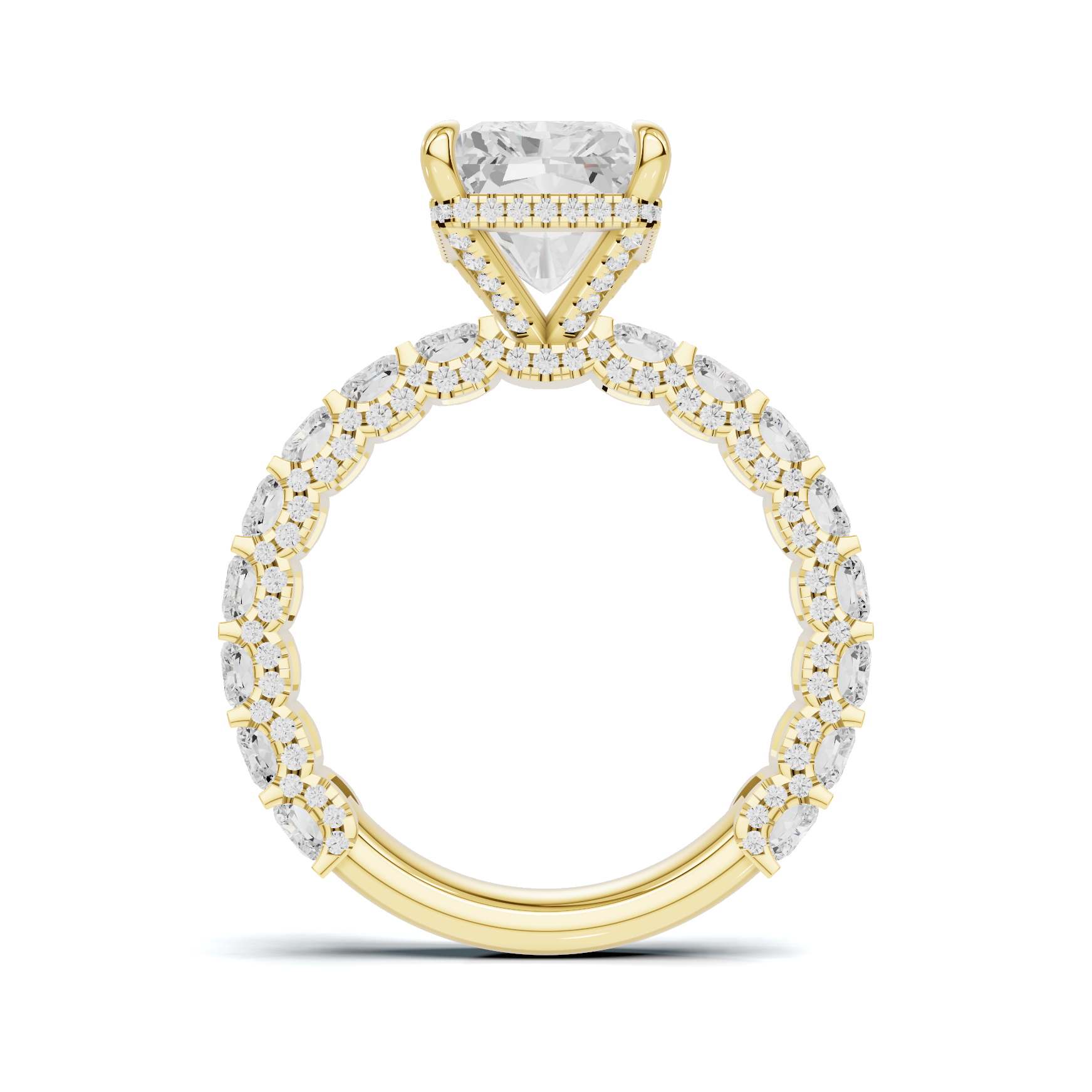 Cut Eternity Ring