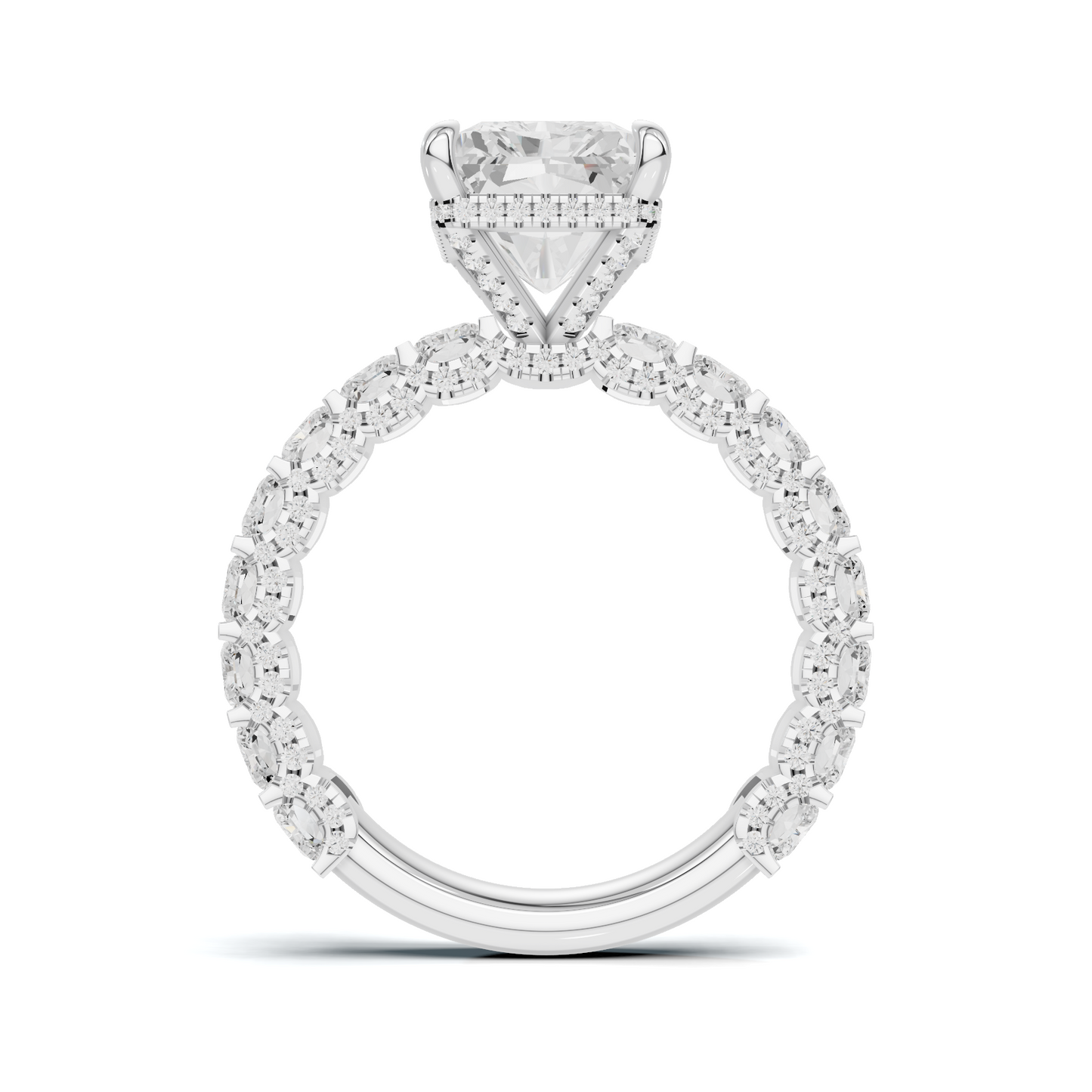 Cut Eternity Ring