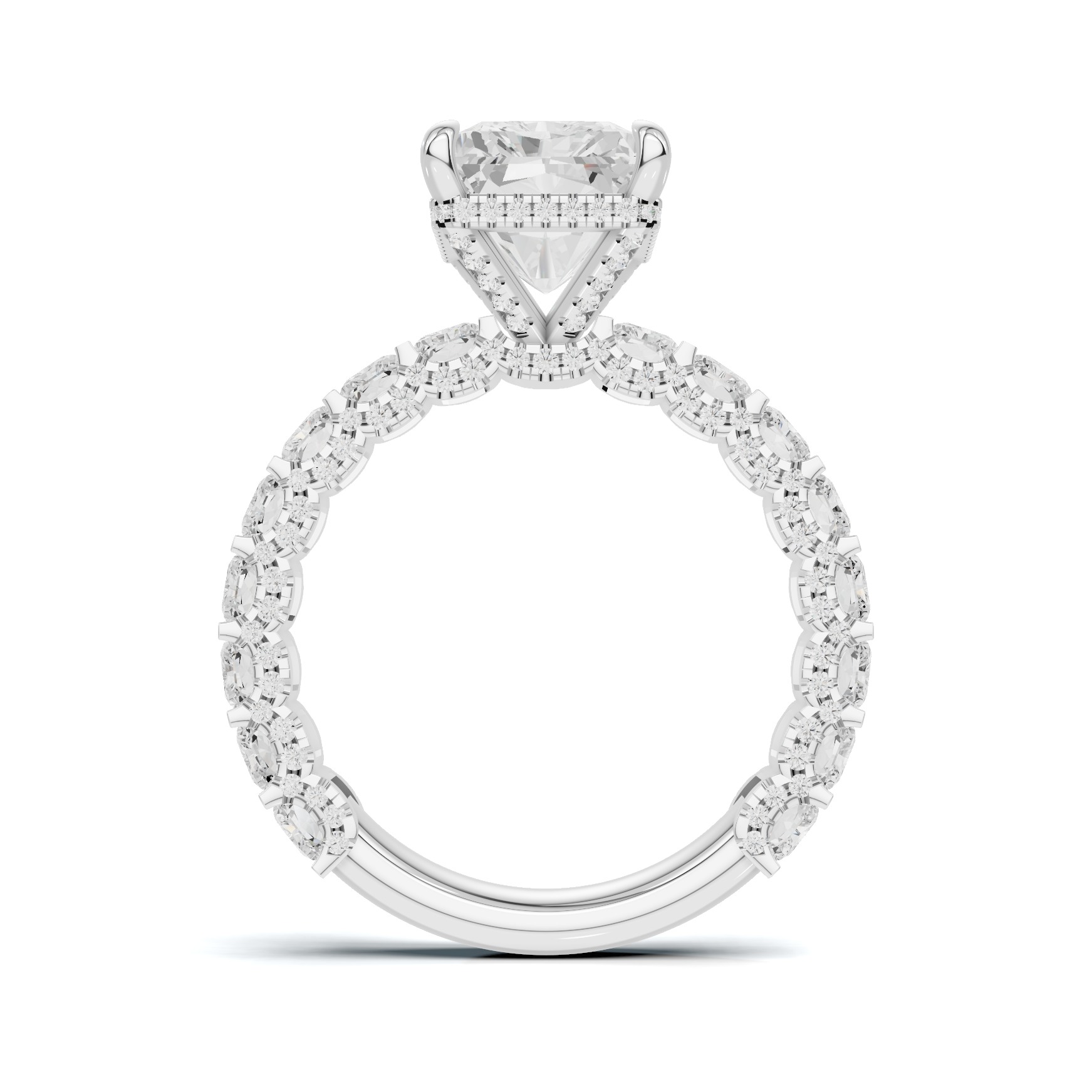 Cut Eternity Ring