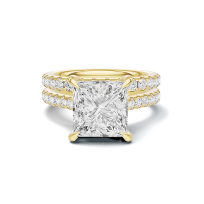 Cut Pave Ring