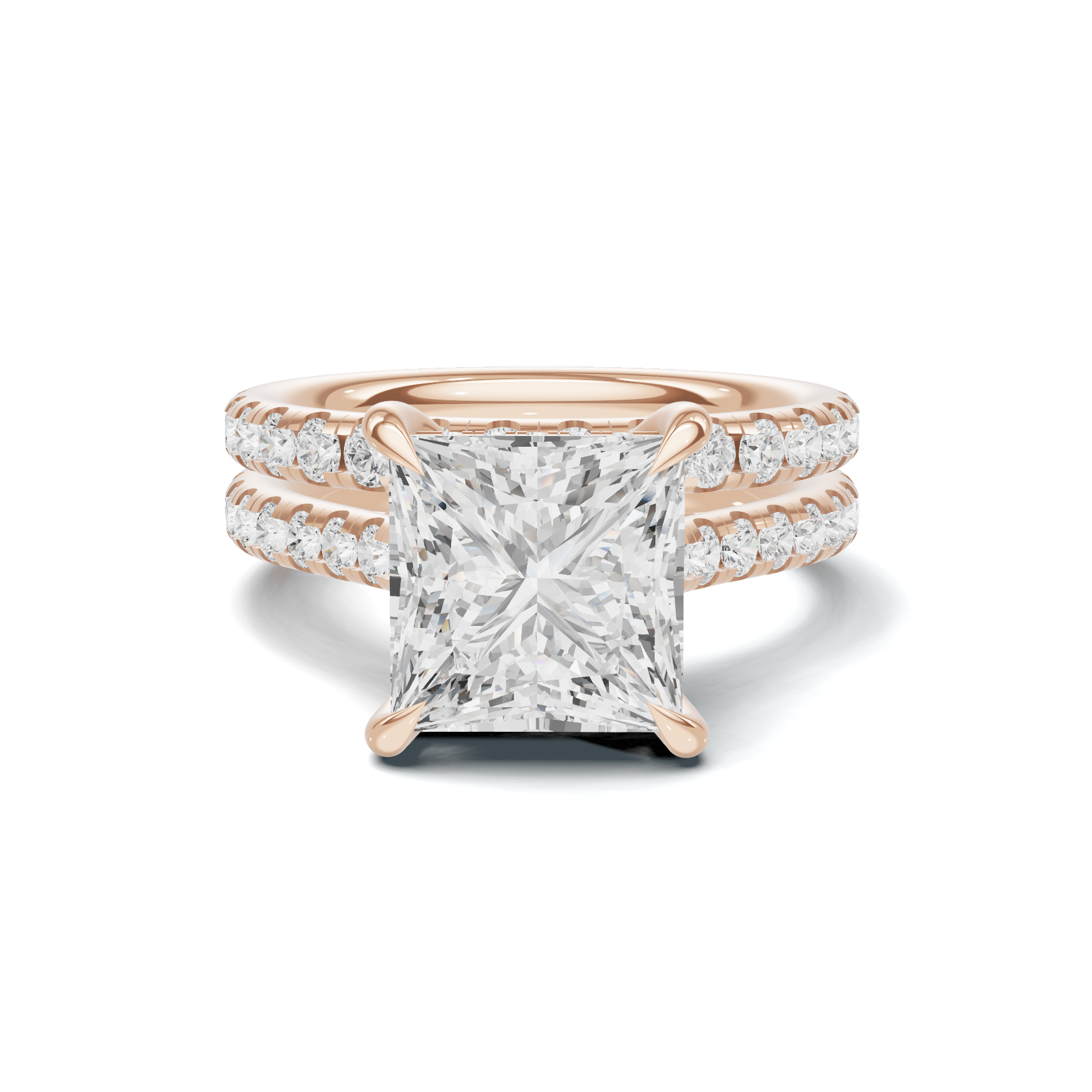 Cut Pave Ring