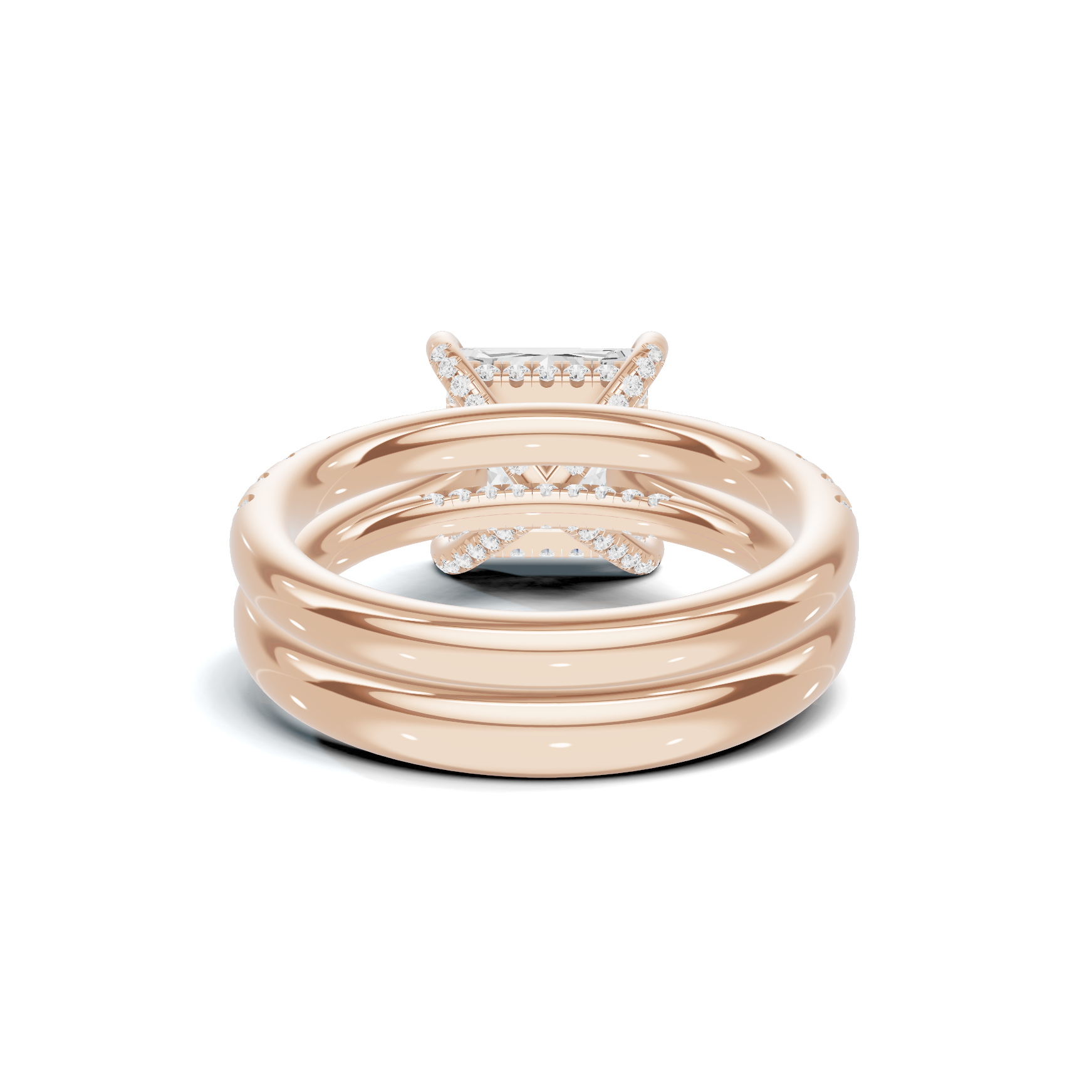 Cut Pave Ring