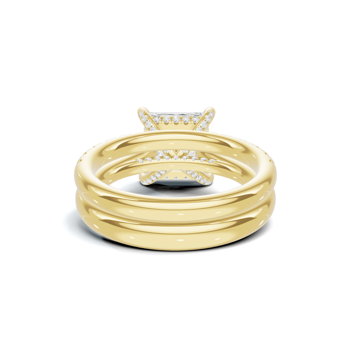 Cut Pave Ring