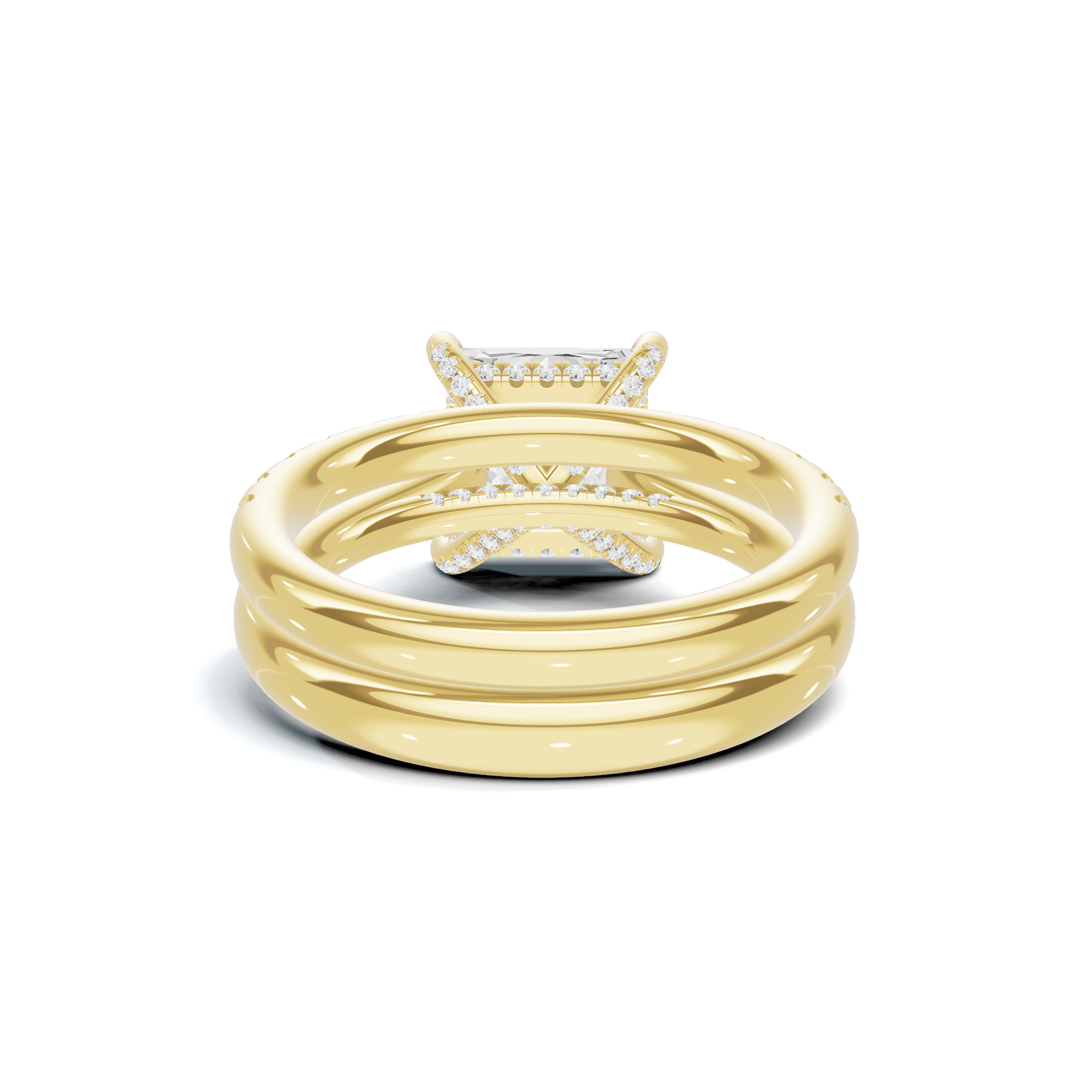 Cut Pave Ring