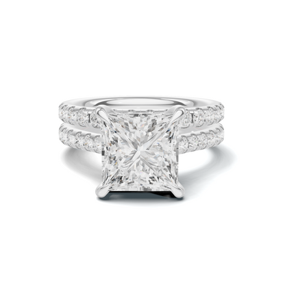 Cut Pave Ring