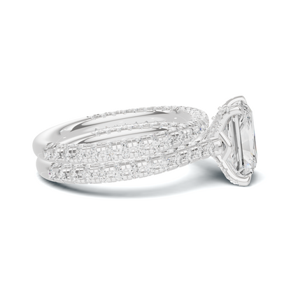 Dazzling Double Band Ring