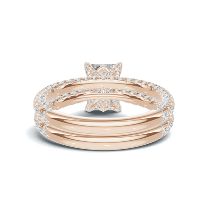 Dazzling Double Band Ring