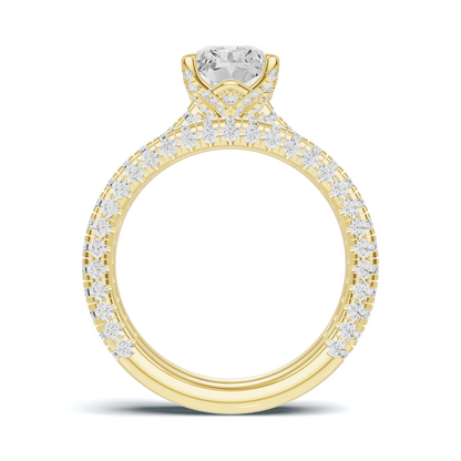 Dazzling Double Band Ring