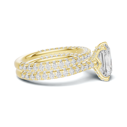 Dazzling Double Band Ring