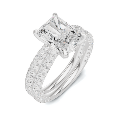 Dazzling Double Band Ring