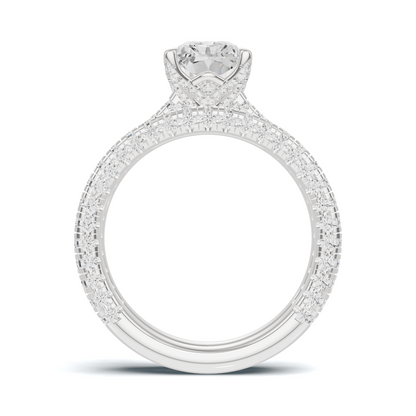 Dazzling Double Band Ring