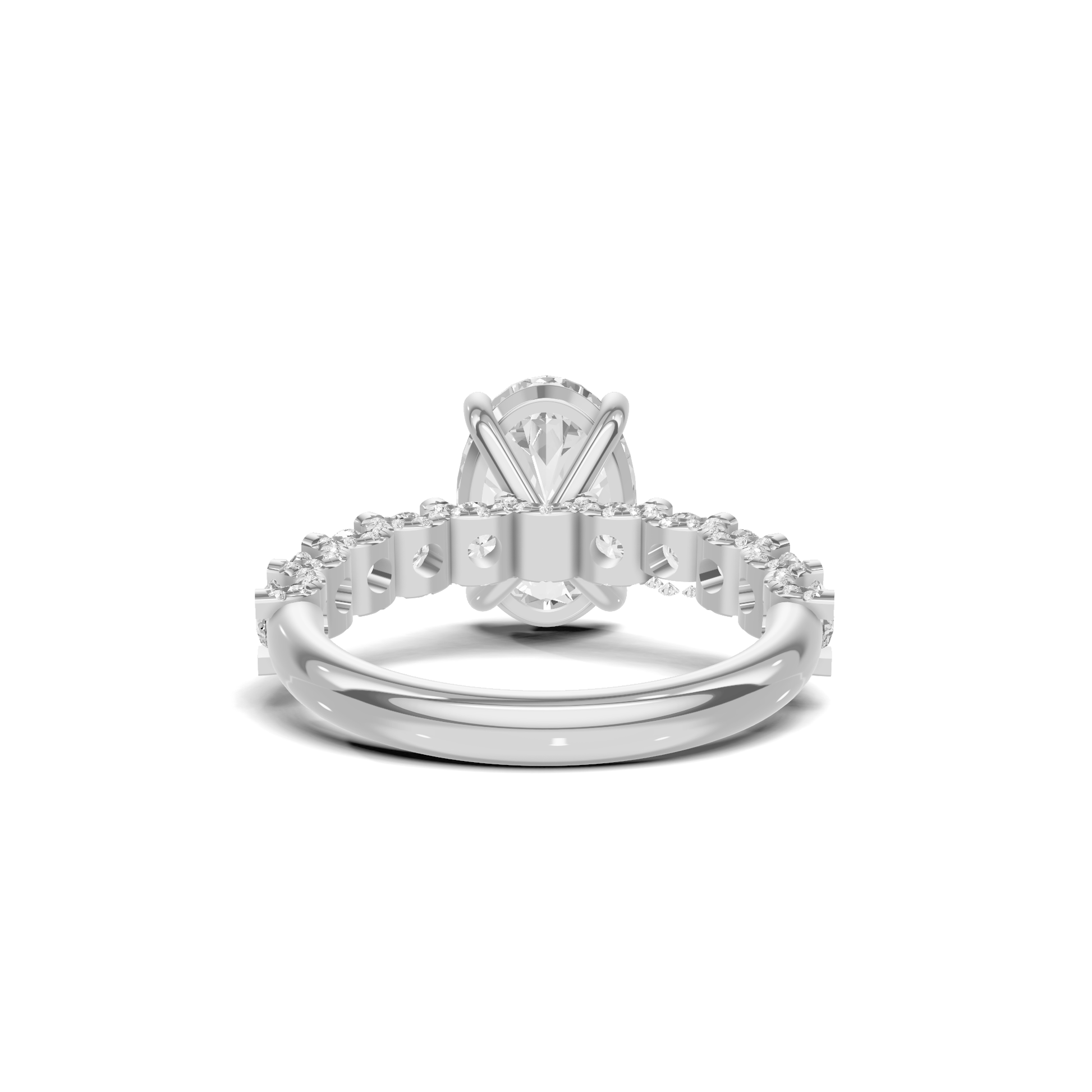 Dazzling Pave Accented Ring
