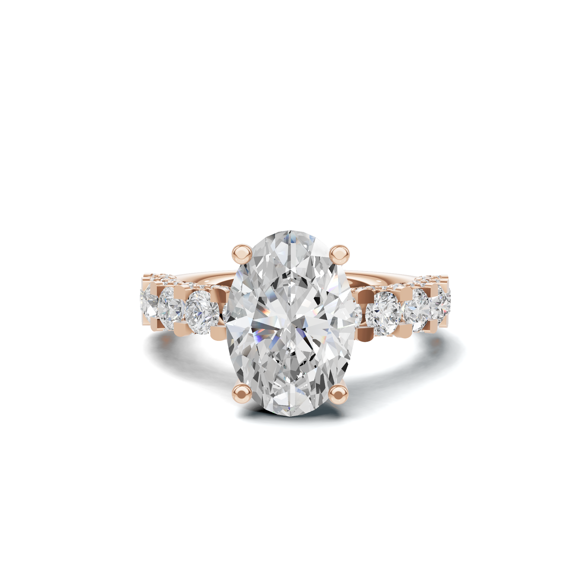 Dazzling Pave Accented Ring