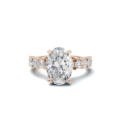Dazzling Pave Accented Ring