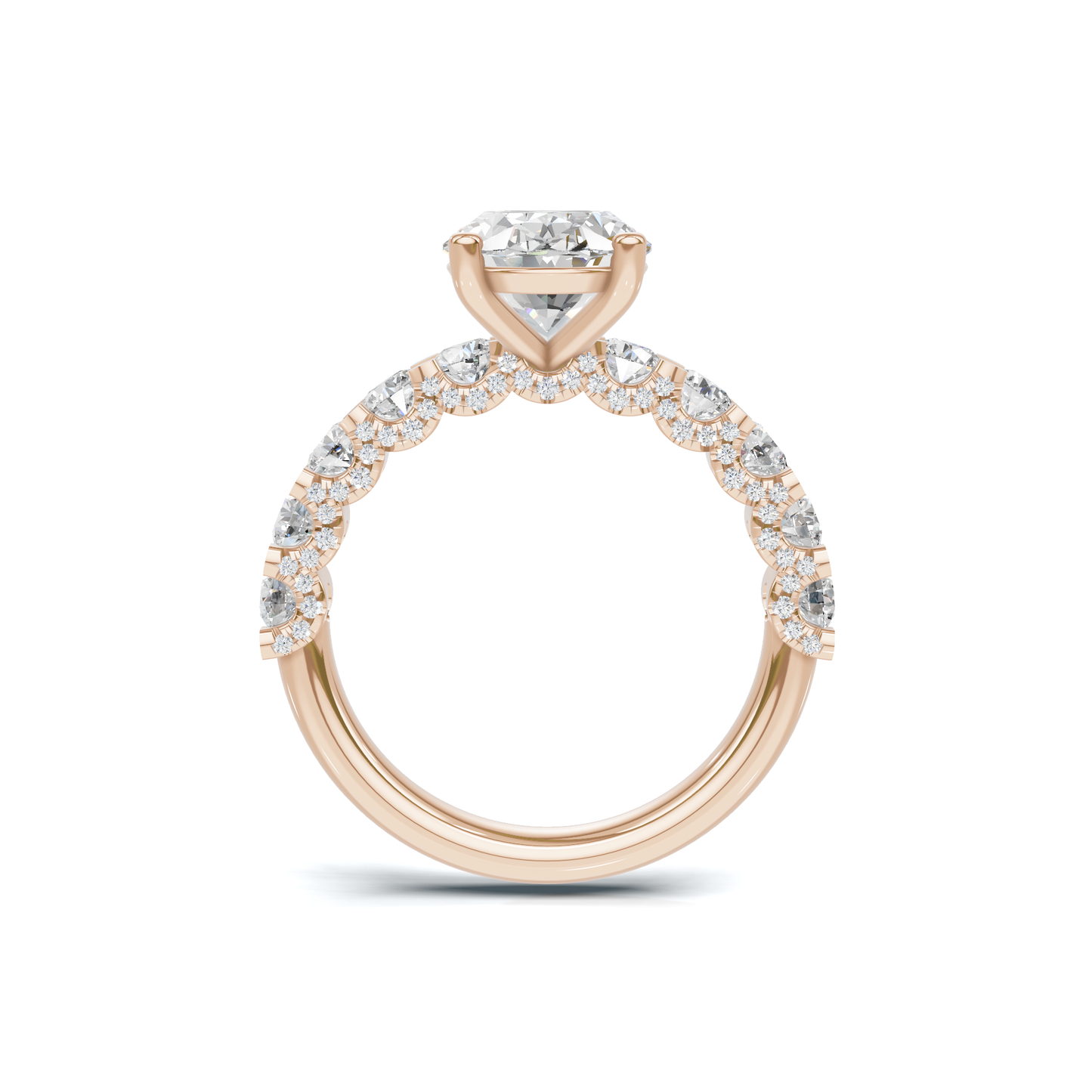 Dazzling Pave Accented Ring
