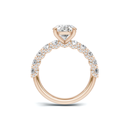 Dazzling Pave Accented Ring