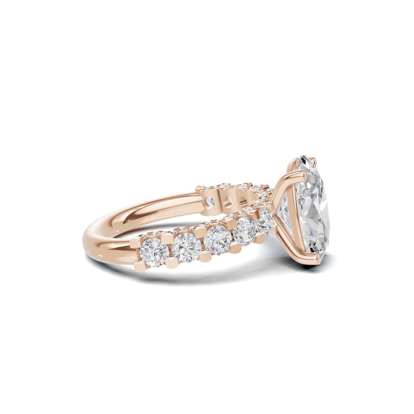 Dazzling Pave Accented Ring