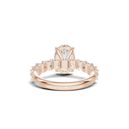 Dazzling Pave Accented Ring