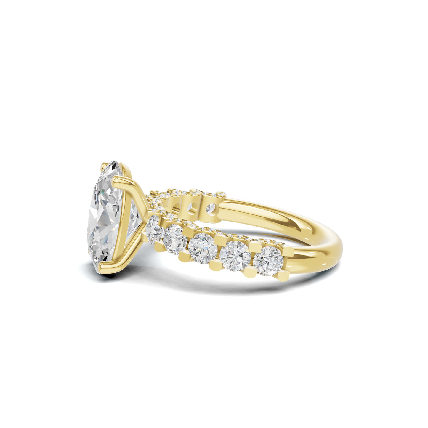 Dazzling Pave Accented Ring