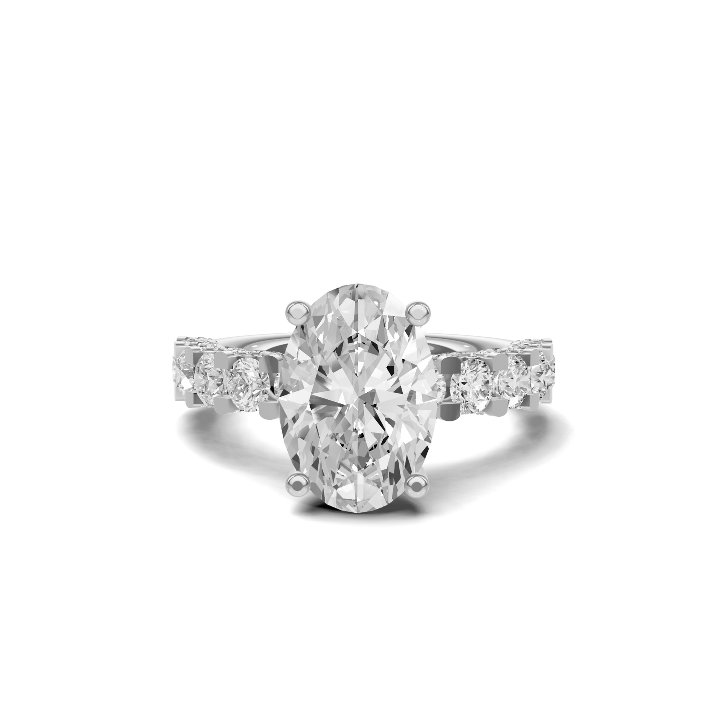 Dazzling Pave Accented Ring